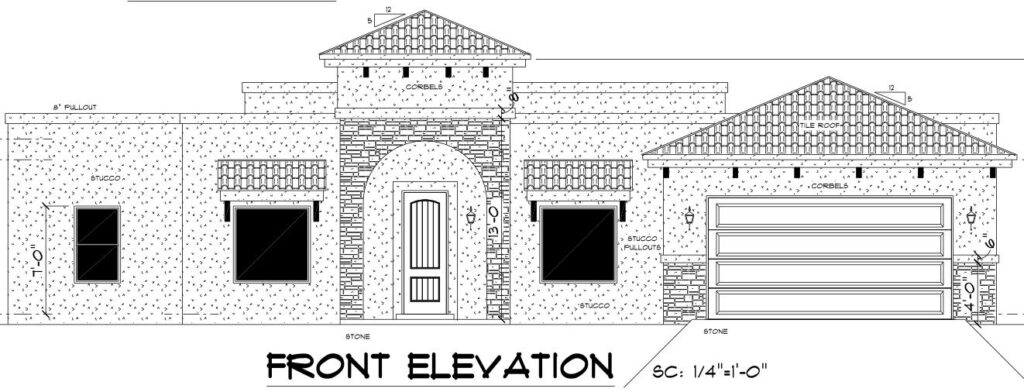 front elevation